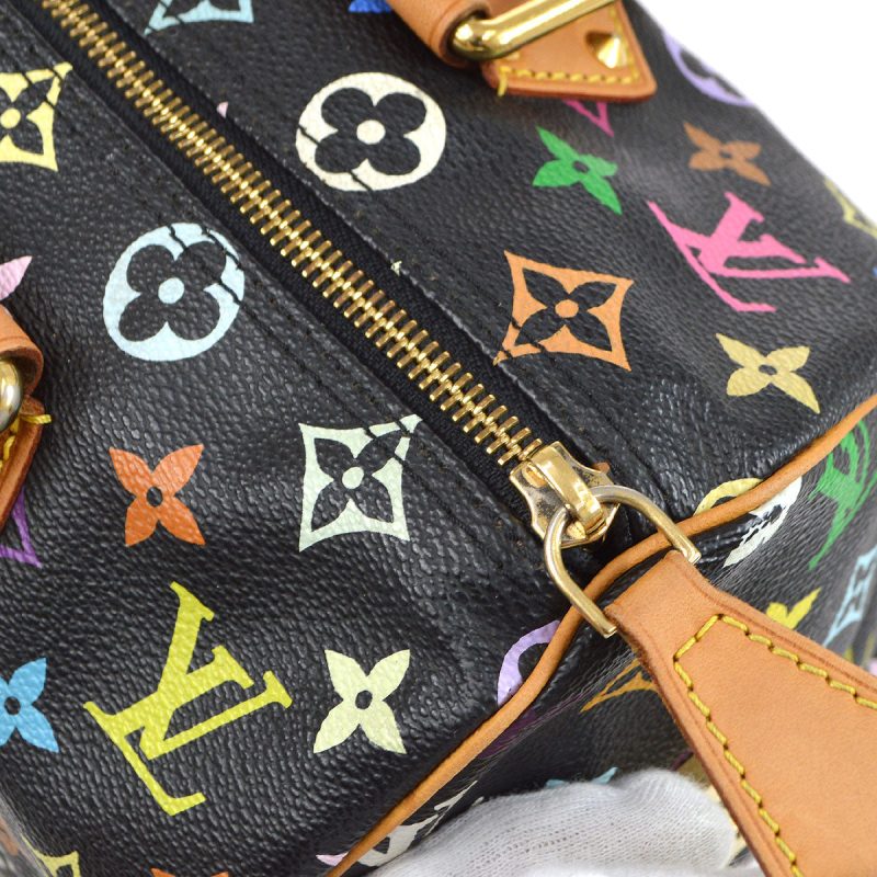 LOUIS VUITTON 2004 SPEEDY 30 HANDBAG MONOGRAM MULTICOLOR M92642 38861 - Image 6