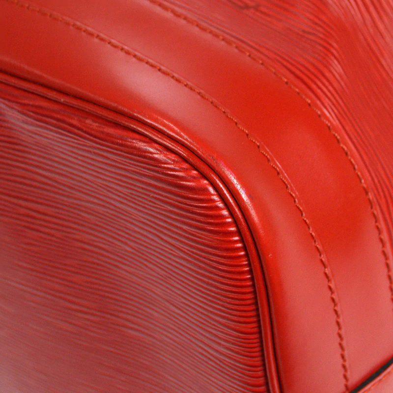 LOUIS VUITTON★ NOE DRAWSTRING SHOULDER BAG RED EPI M44007 56440 - Image 2