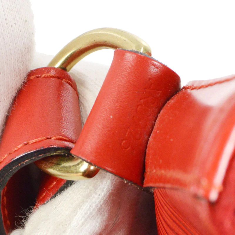 LOUIS VUITTON★ NOE DRAWSTRING SHOULDER BAG RED EPI M44007 56440 - Image 7
