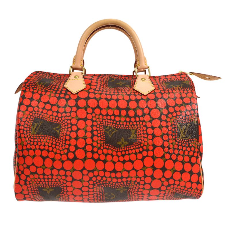 LOUIS VUITTON SPEEDY 30 HANDBAG KUSAMA YAYOI PUMPKIN DOT - Image 10
