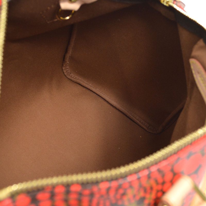 LOUIS VUITTON SPEEDY 30 HANDBAG KUSAMA YAYOI PUMPKIN DOT - Image 7