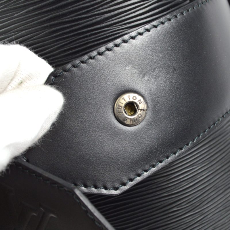 LOUIS VUITTON SAC DEPAULE GM SHOULDER BAG NOIR EPI M80155 - Image 6