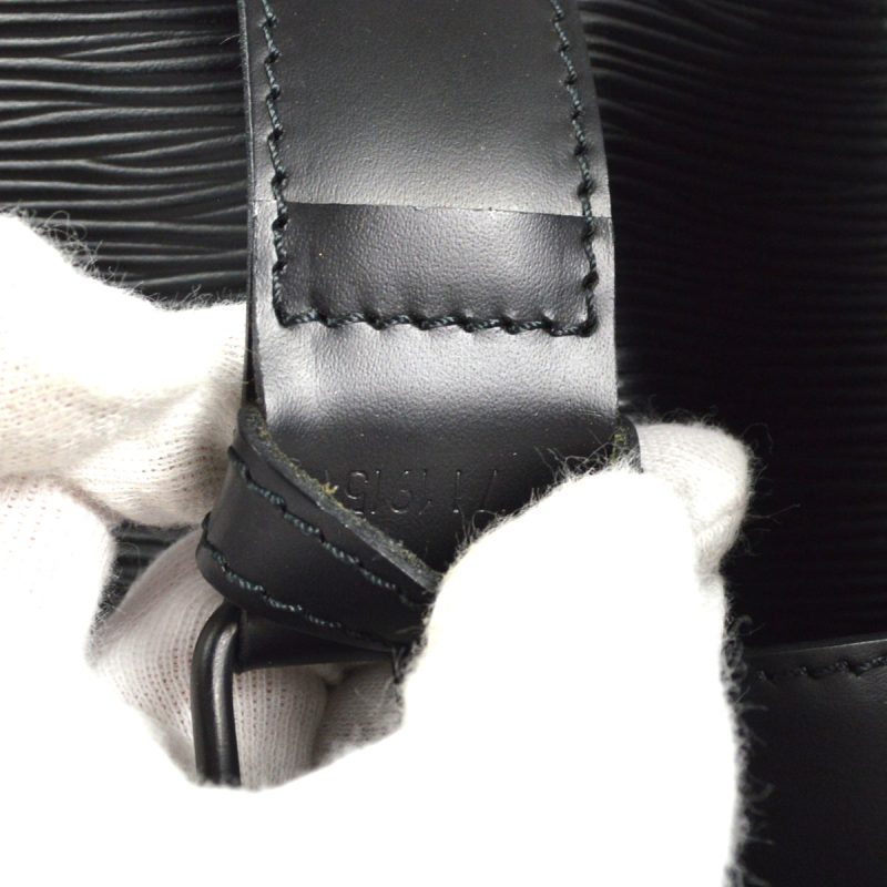 LOUIS VUITTON SAC DEPAULE GM SHOULDER BAG NOIR EPI M80155 - Image 7