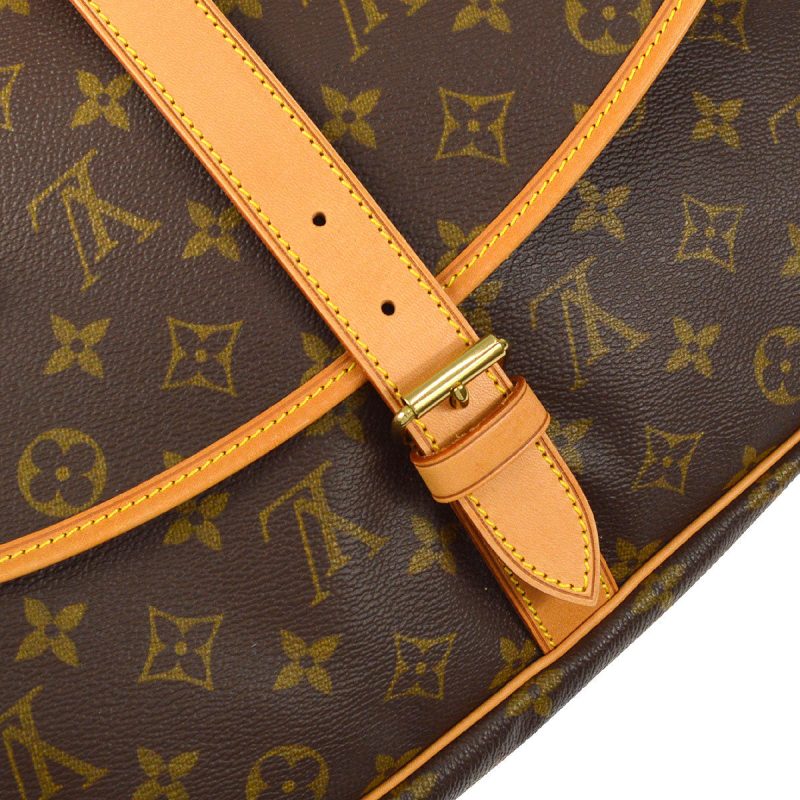 Louis Vuitton SAUMUR 35 SHOULDER BAG MONOGRAM M42254 - Image 3