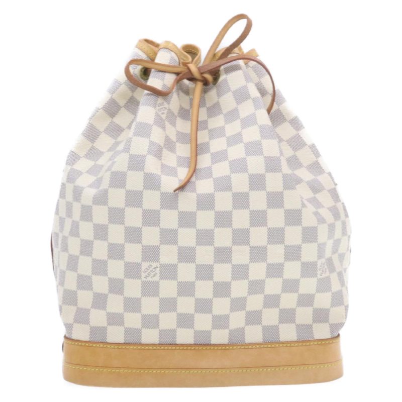 LOUIS VUITTON Damier Azur Noe Shoulder Bag N42222 LV  20547A