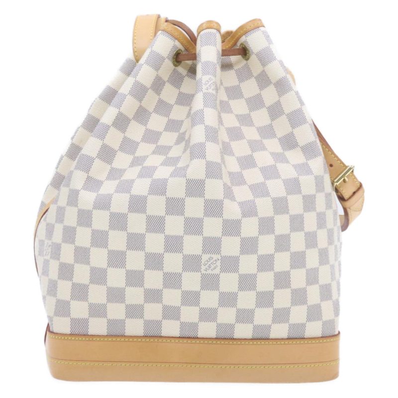 LOUIS VUITTON Damier Azur Noe Shoulder Bag N42222 LV  20547A - Image 2