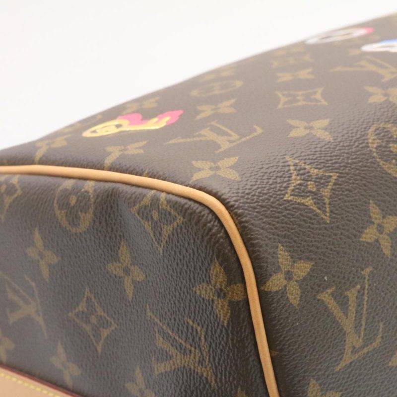 LOUIS VUITTON Monogram Love Lock Speedy Bandouliere30 HandBag M44365 Auth 29080A - Image 7