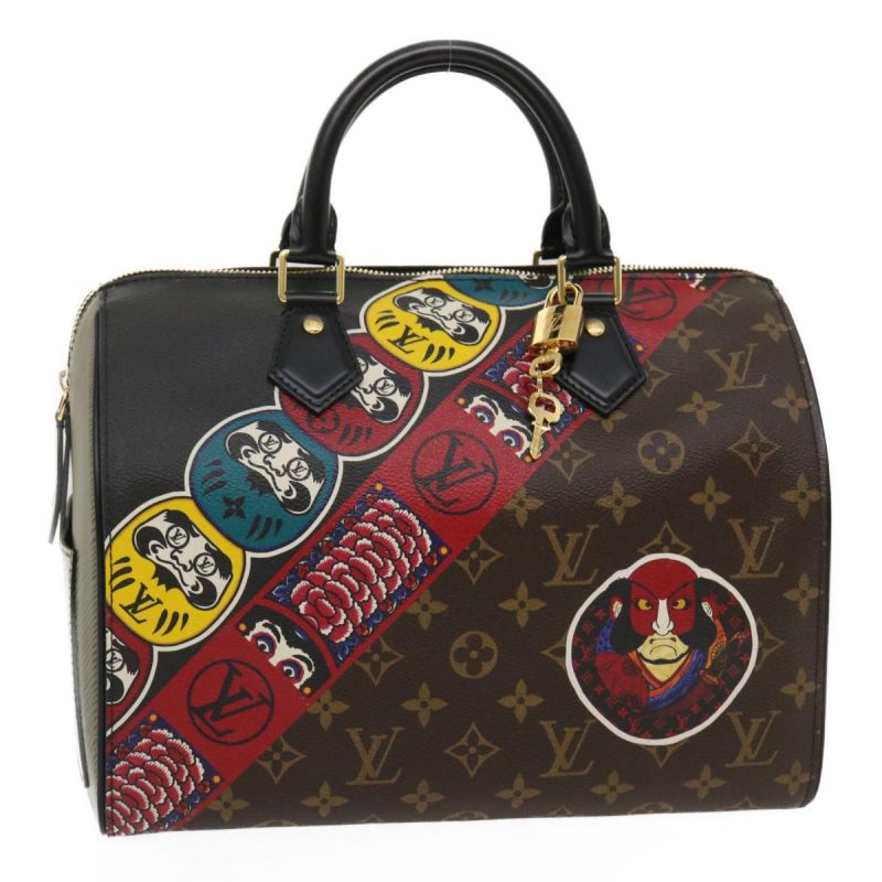 LOUIS VUITTON Monogram Epi Kabuki Speedy 30 Hand Bag M43505 LV Auth 29583A - Image 20