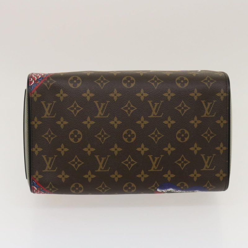 LOUIS VUITTON Monogram Epi Kabuki Speedy 30 Hand Bag M43505 LV Auth 29583A - Image 4