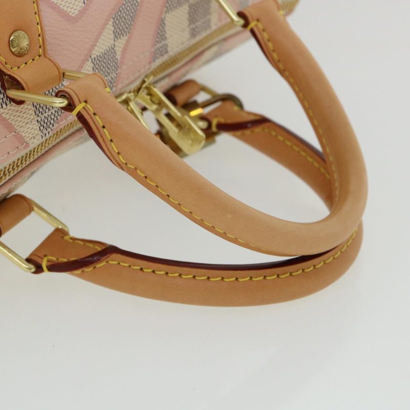 LOUIS VUITTON Damier Azur Tahiti Speedy Bandouliere30 HandBag 2Way N41052 32592A - Image 6