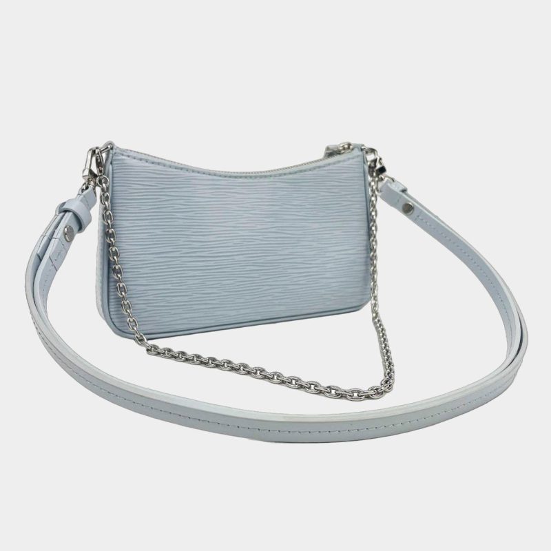 LOUIS VUITTON Epi Easy Pouch On Strap - Light Blue - Image 2