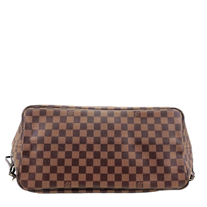 LOUIS VUITTON Neverfull Damier Ebene with Pouch - Image 6