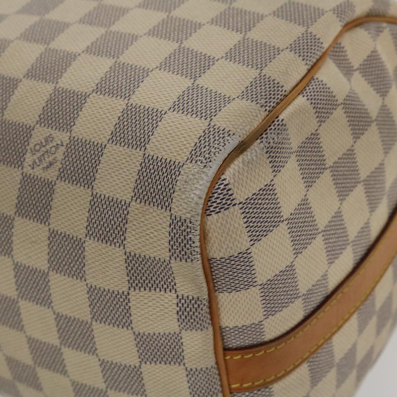 LOUIS VUITTON Damier Azur Speedy Bandouliere 30 2Way Hand Bag N41052 Auth 35977 - Image 7