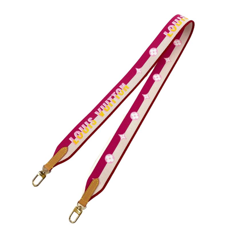 LOUIS VUITTON Diane Monogram Fuchsia w/Leather & Canvas Strap - Image 9
