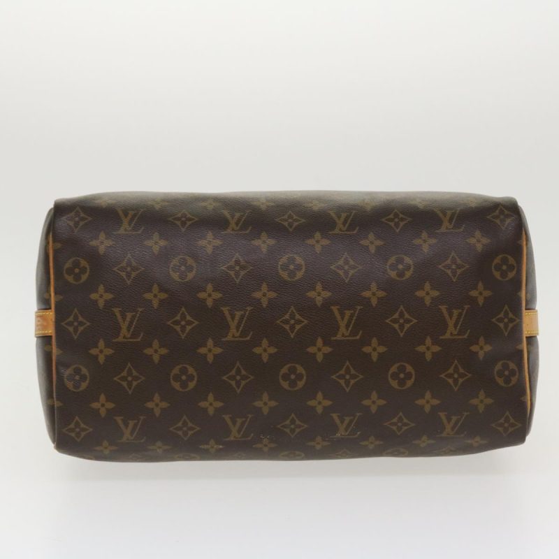 LOUIS VUITTON Monogram Speedy Bandouliere 35 Hand Bag 2way M40392 LV Auth 38930 - Image 4