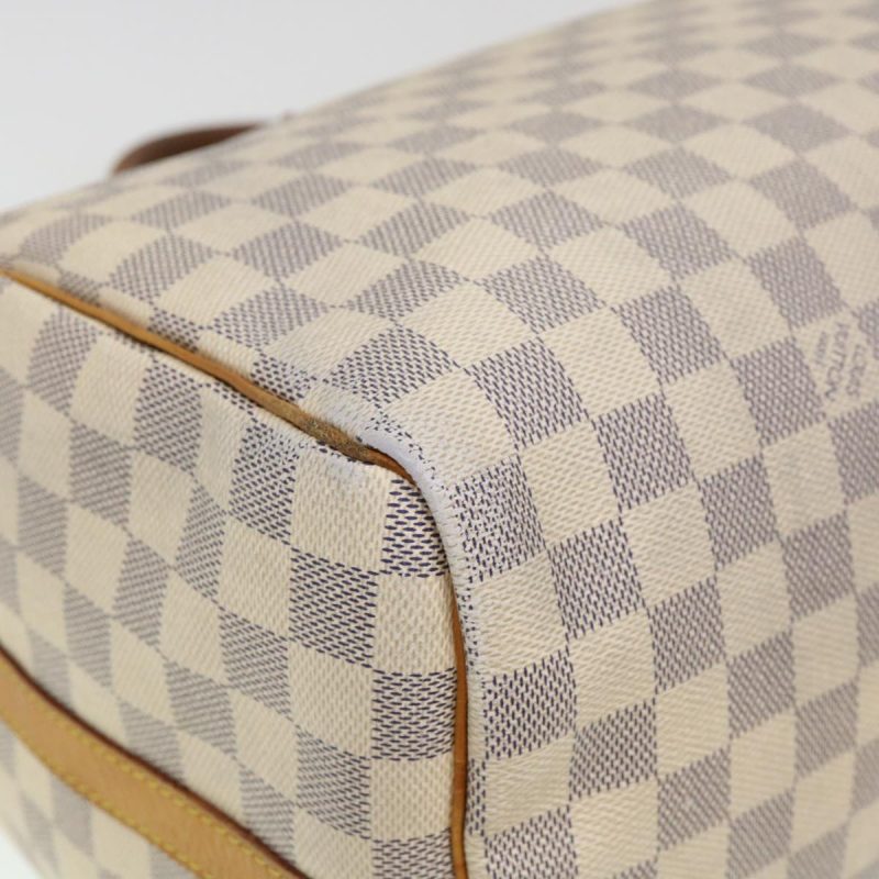 LOUIS VUITTON Damier Azur Speedy Bandouliere 35 Hand Bag N41002 LV Auth 39036 - Image 16
