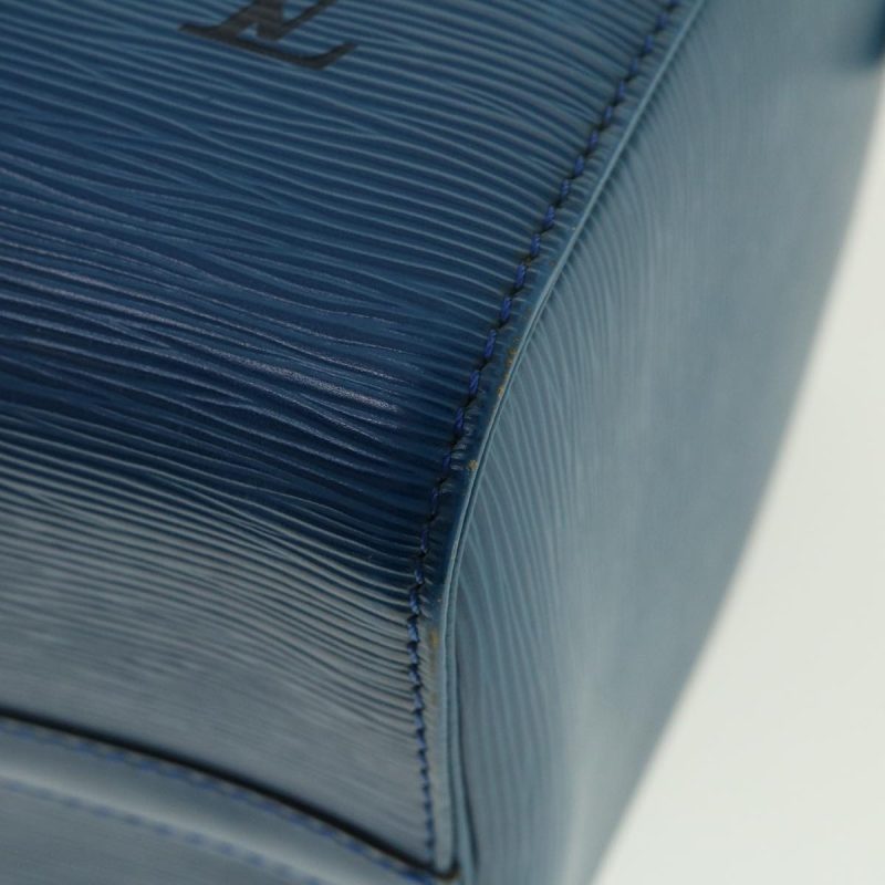 LOUIS VUITTON Epi Speedy 30 Hand Bag Toledo Blue M43005 LV Auth 39078 - Image 7