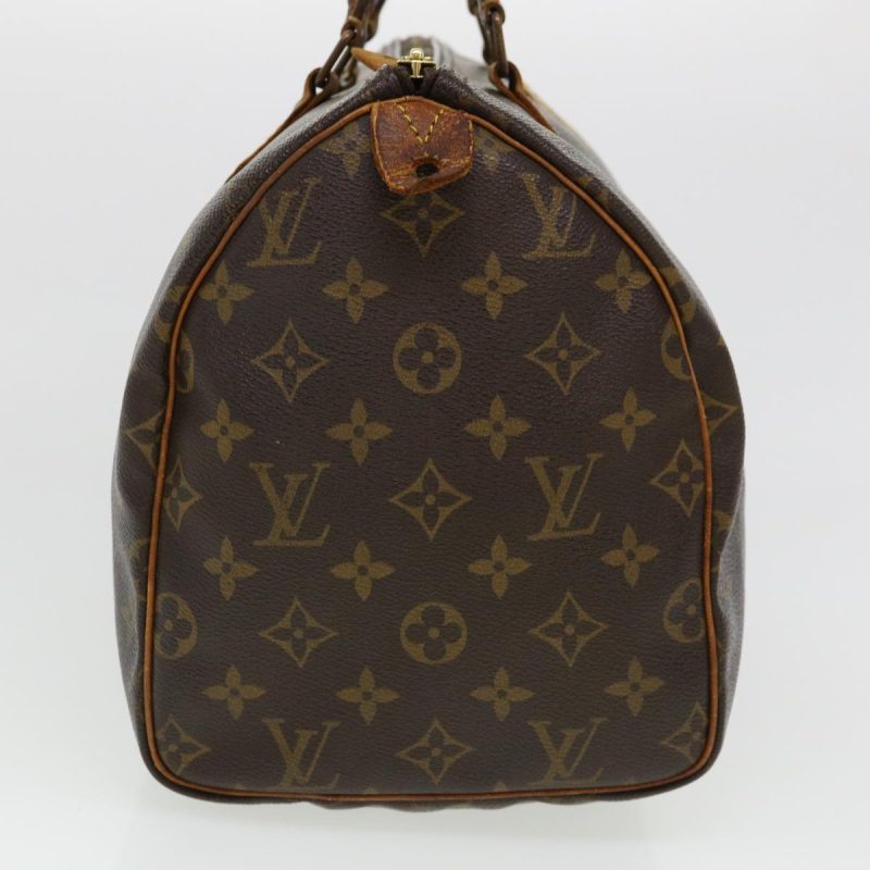 LOUIS VUITTON Monogram Speedy 30 Hand Bag M41526 LV Auth 41000 - Image 2