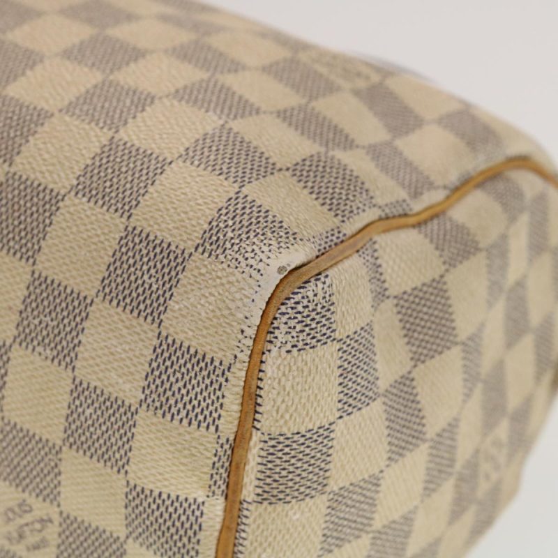 LOUIS VUITTON Damier Azur Speedy 25 Hand Bag N41534 LV Auth 42282 - Image 14
