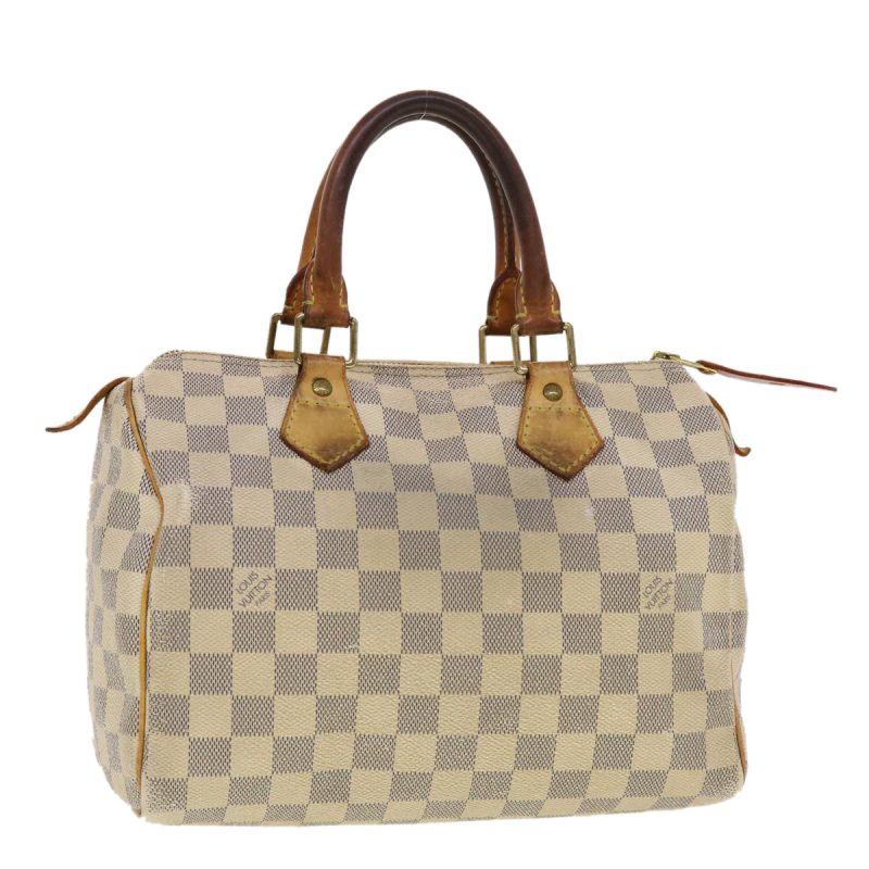 LOUIS VUITTON Damier Azur Speedy 25 Hand Bag N41534 LV Auth 42282 - Image 20