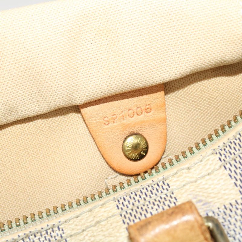 LOUIS VUITTON Damier Azur Speedy 25 Hand Bag N41534 LV Auth 42282 - Image 11