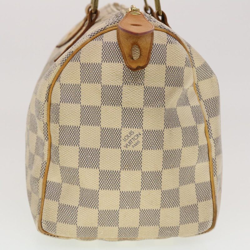 LOUIS VUITTON Damier Azur Speedy 25 Hand Bag N41534 LV Auth 42282 - Image 3