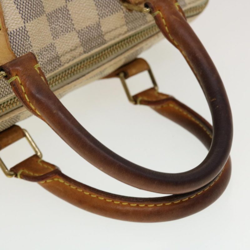 LOUIS VUITTON Damier Azur Speedy 25 Hand Bag N41534 LV Auth 42282 - Image 7