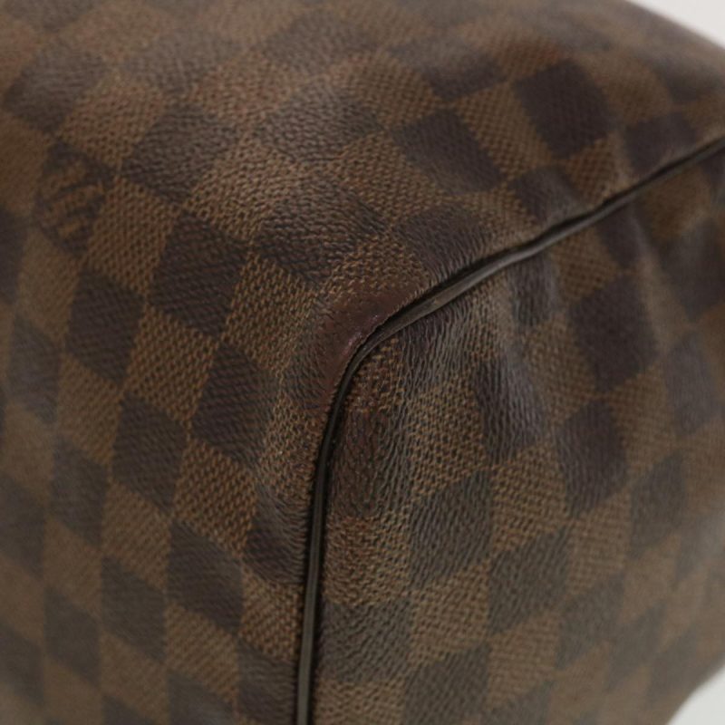 LOUIS VUITTON Damier Ebene Speedy 30 Hand Bag N41364 LV Auth 42624 - Image 14