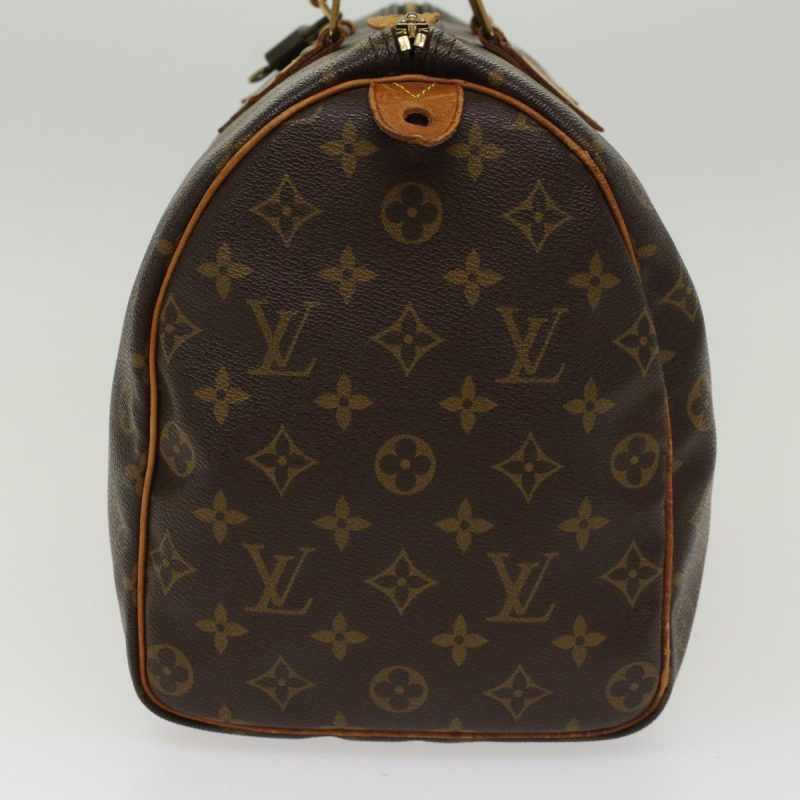 Louis Vuitton Monogram Speedy 35 Hand Bag M41524 LV Auth 47590 - Image 2