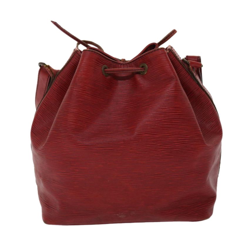 LOUIS VUITTON Epi Petit Noe Shoulder Bag Red M44107 LV  47968