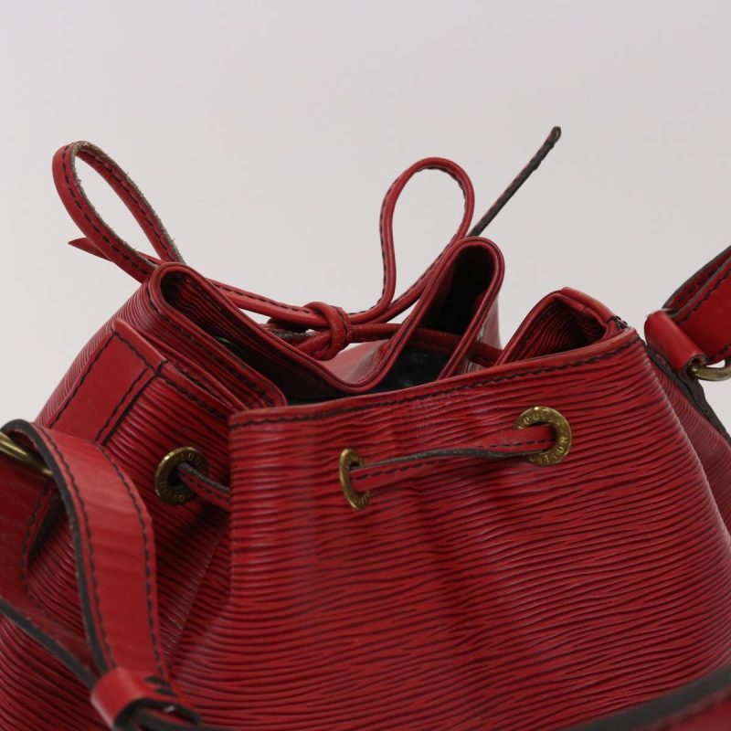 LOUIS VUITTON Epi Petit Noe Shoulder Bag Red M44107 LV  48579 - Image 5