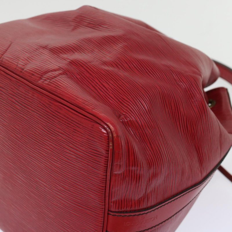 LOUIS VUITTON Epi Petit Noe Shoulder Bag Red M44107 LV  48976 - Image 9