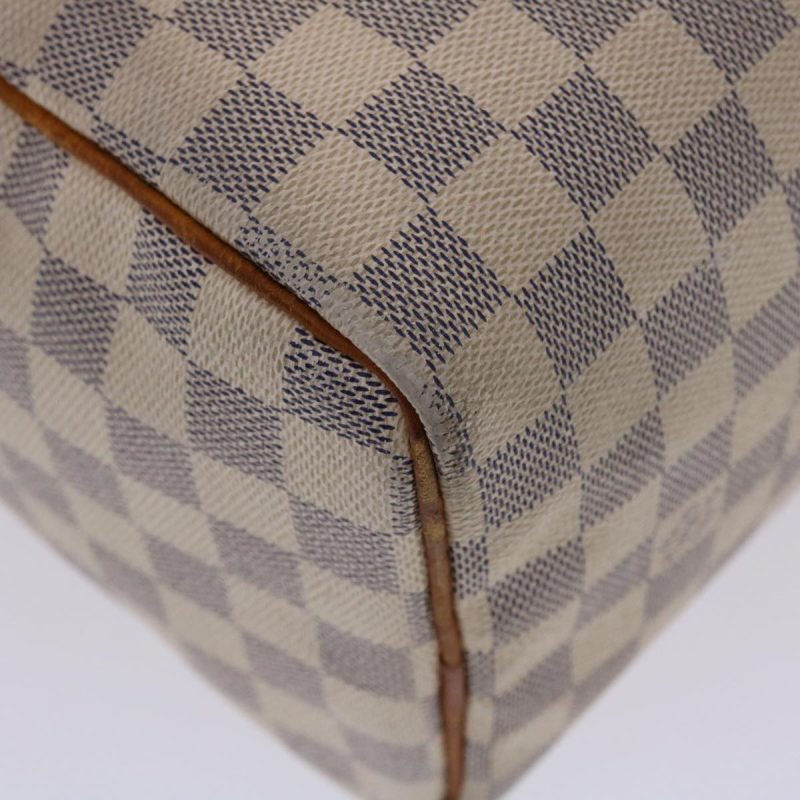 Louis Vuitton Damier Azur Speedy 25 Hand Bag N41534 LV Auth 49582 - Image 16