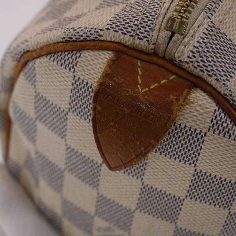 Louis Vuitton Damier Azur Speedy 25 Hand Bag N41534 LV Auth 49582 - Image 17
