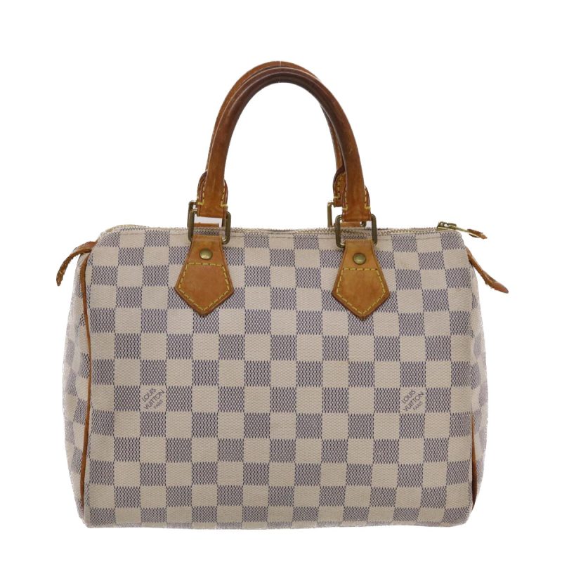 Louis Vuitton Damier Azur Speedy 25 Hand Bag N41534 LV Auth 49582 - Image 12