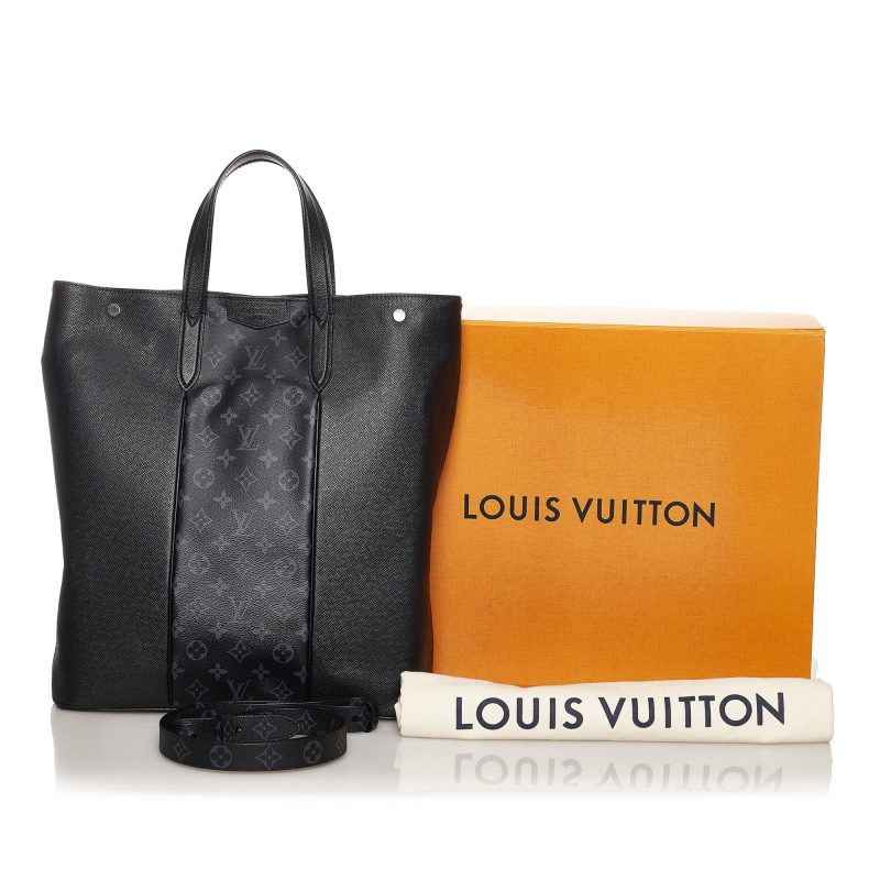 Louis Vuitton Outdoor Tote Black Taïgarama - Image 9