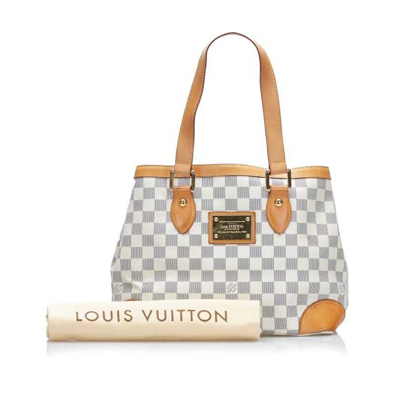 Louis Vuitton Hampstead PM Damier Azur Canvas - Image 14