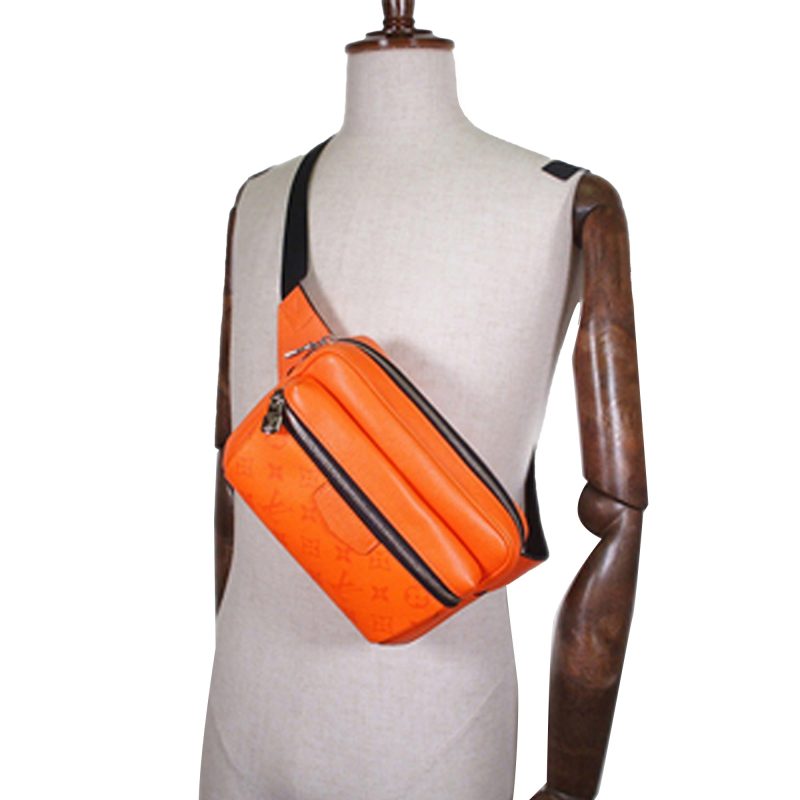 Louis Vuitton Outdoor Bumbag Orange Monogram Taïgarama - Image 9