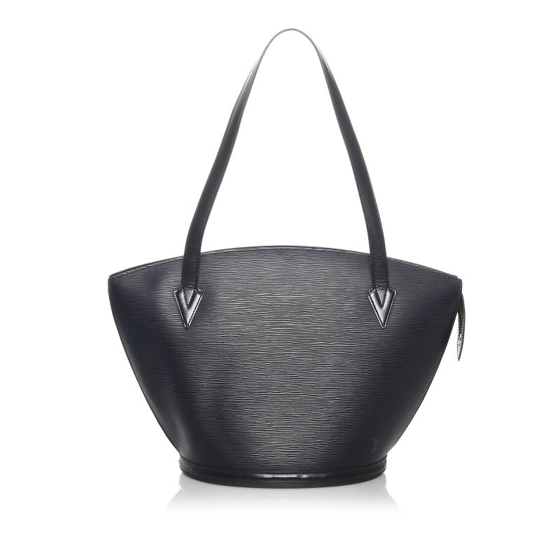 Louis Vuitton Saint Jacques GM Long Strap Black Epi - Image 8