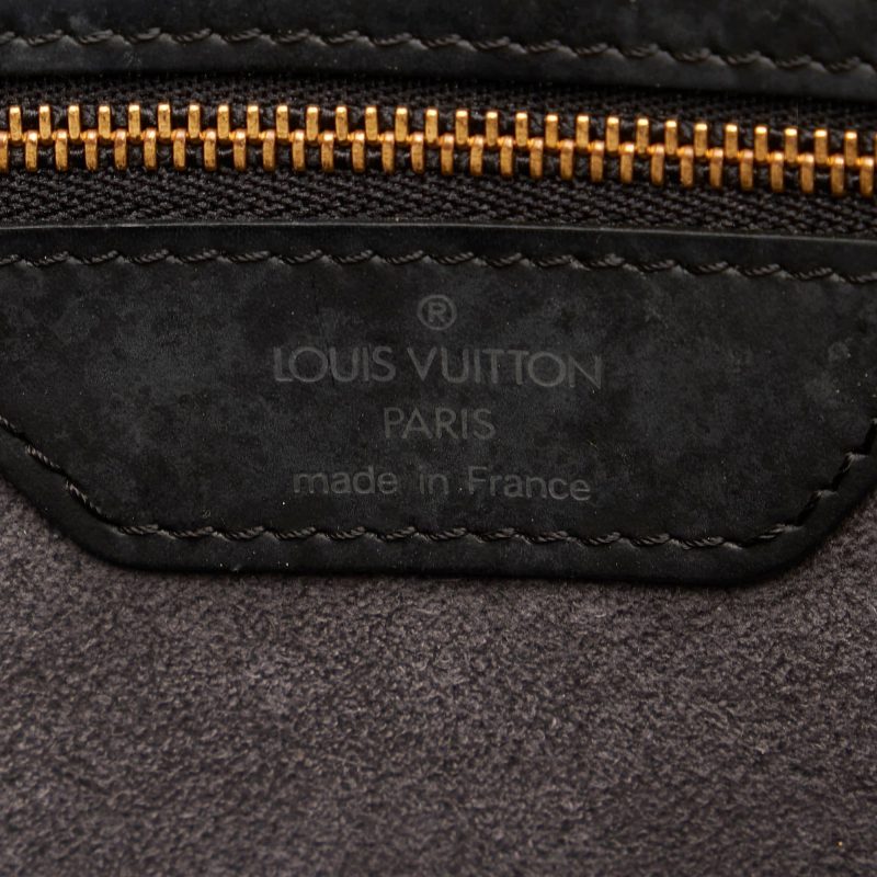 Louis Vuitton Saint Jacques GM Long Strap Black Epi - Image 5