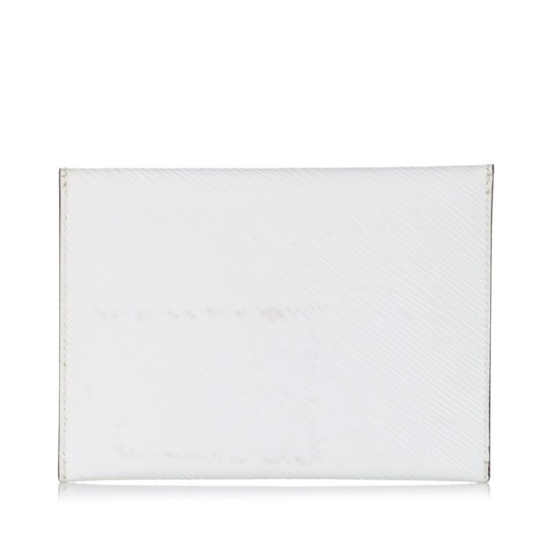 Louis Vuitton Envelope Clutch Electric White Epi - Image 2