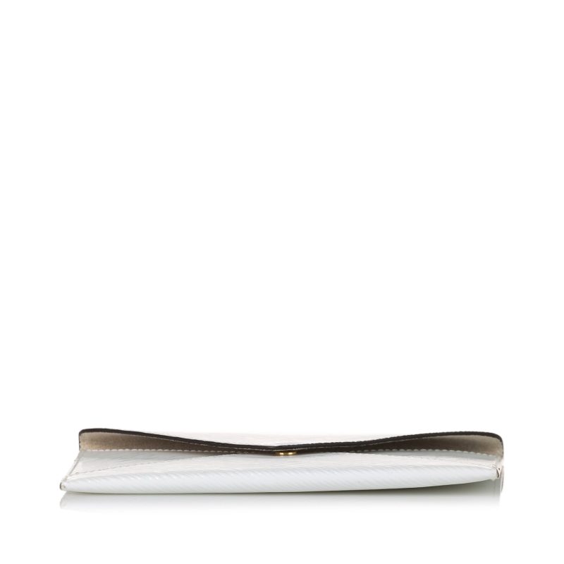 Louis Vuitton Envelope Clutch Electric White Epi - Image 3