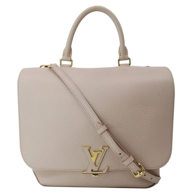 LOUIS VUITTON Volta Taurillon Leather Shoulder Bag Petale - Image 12