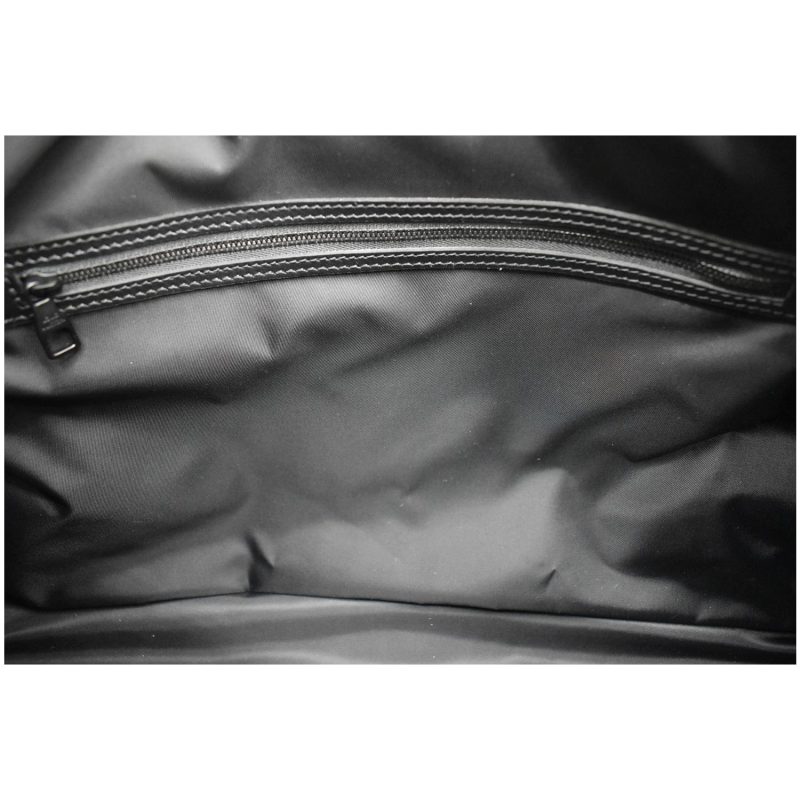LOUIS VUITTON Keepall 50 Bandouliere Camouflage Nylon Monogram Travel Bag Black - Image 9