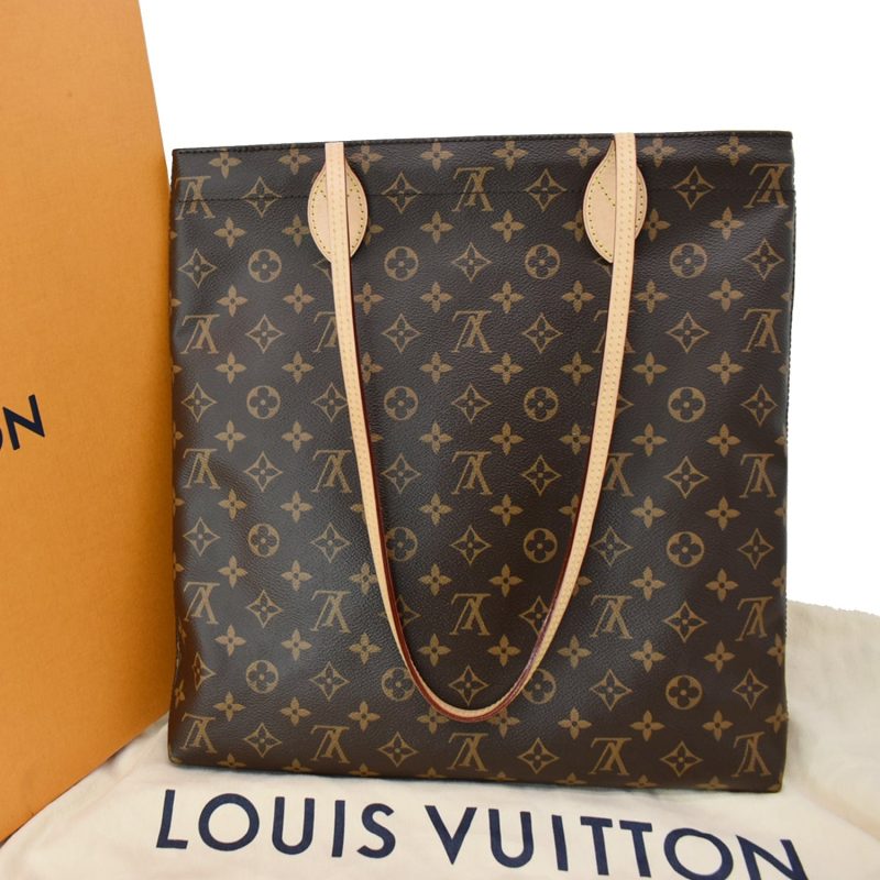 LOUIS VUITTON Carry it Monogram Canvas Shoulder Bag Brown - Image 2