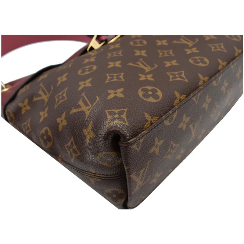 LOUIS VUITTON Tuileries Besace Monogram Canvas Shoulder Bag Rose Bruyere - Image 6