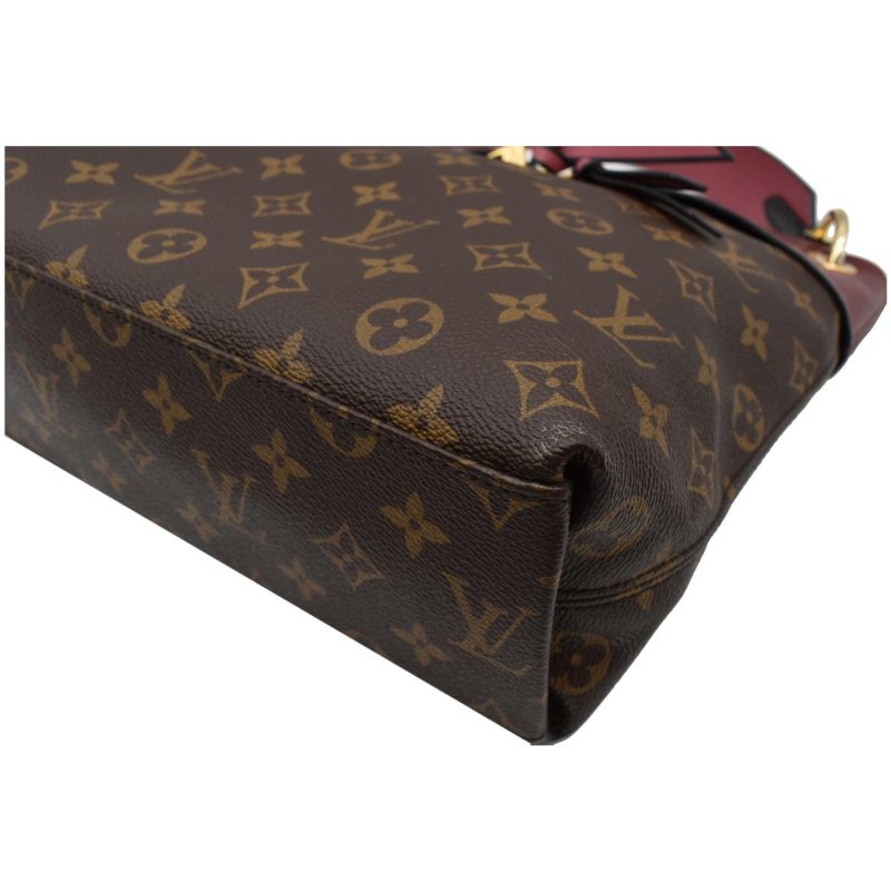 LOUIS VUITTON Tuileries Besace Monogram Canvas Shoulder Bag Rose Bruyere - Image 7