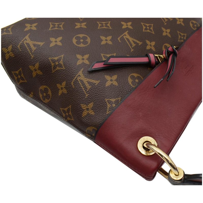 LOUIS VUITTON Tuileries Besace Monogram Canvas Shoulder Bag Rose Bruyere - Image 5