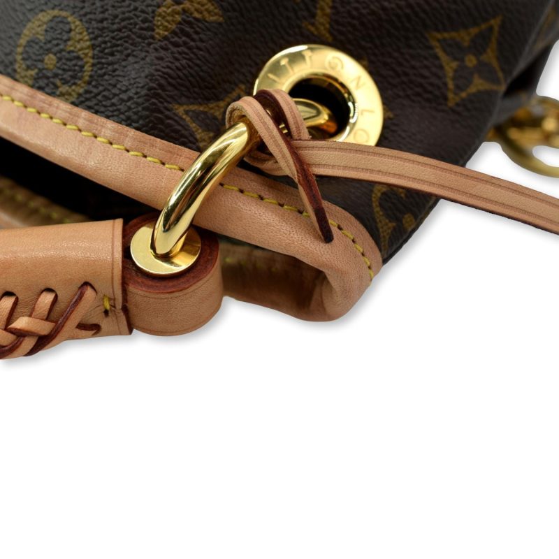 LOUIS VUITTON Artsy MM Monogram Canvas Hobo Bag Brown - Image 4