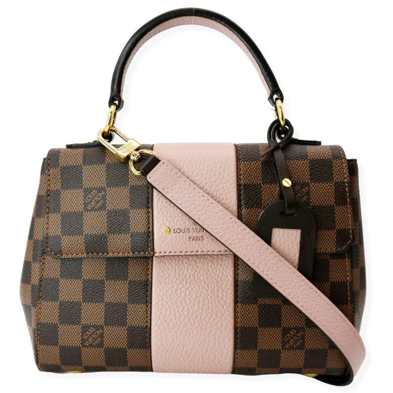 LOUIS VUITTON Bond Street BB Damier Ebene Crossbody Bag Magnolia - Image 12